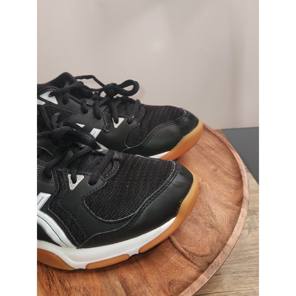 Asics Women's GEL-Rocket 10 black & white court & volleyball shoes. US Size 9.5 - Picture 9 of 16